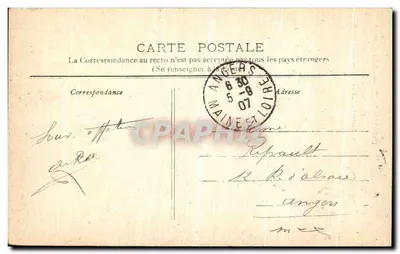 Chaumont — A Igreja São João Batista — Brevet L.D.F., cliché A. Pourtoy, edit. — Verso