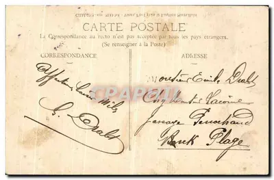 Châlons-sur-Marne - Stary Most obok Bastionu Mauvilain — wydawca nieznany, nr serii 2265 — Rewers