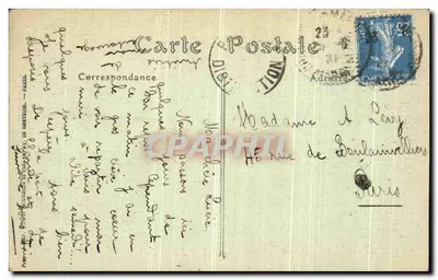 Châlons-sur-Marne — Le Jard, hoofdstraat — NDJhot, n°79 — Achterkant