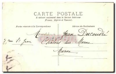 Châlons-sur-Marne — Abside della Chiesa di San Loup — Fototipia A. Rep & Fillette — Verso