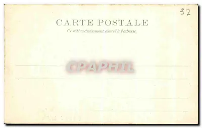 Castelo de Loches — vista do castelo com torres e muralhas — Kunzli Frères, editores Paris 719 — Verso