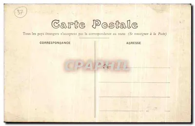 Amboise — Maison du Duc de Joyeuse — G. Loude, libraire Amboise — Verso