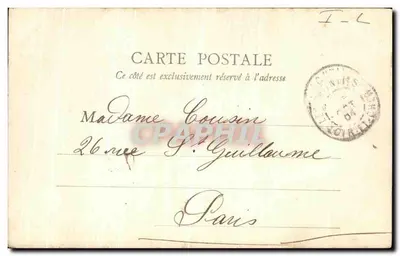 Amboise — Kaplica zamkowa — B.F. Paris — Rewers
