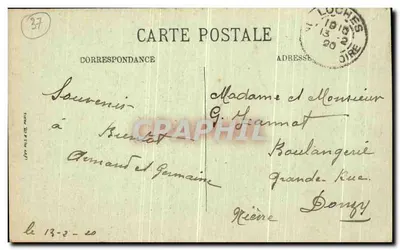 Loches — Kolegiata św. Ours — LL. 43 — Rewers