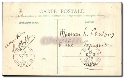 Amboise - Zamek. Wieża Karola VIII i Balcon z żelaza, gdzie zostali powieszony Konspiratorzy (1560) - M.M. — Rewers