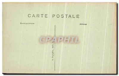 Tours (Loire-et-Cher) — Pozostałości starej Bazyliki św. Martyna — A. P. — Rewers