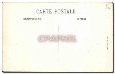 Tours (Loire-et-Loire) — Claustro de San Gatien, llamado de la Psalette — Galería Norte y Puerta de la Escalera (siglos XV y XVI) — LL. — Reverso