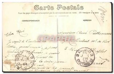 Tours — Fontaine de Beaune-Semblançay — éditeur CARTES BARES & TOURS — Reverso