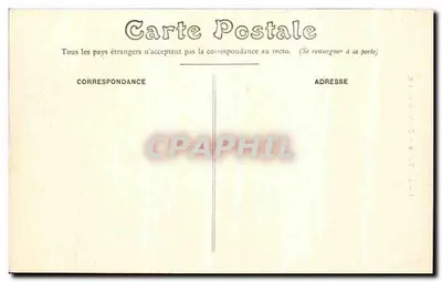 Tours — Estátua de Balzac — H. de Balzac — editor Grand Bazar Tours, n° GB 115 — Verso