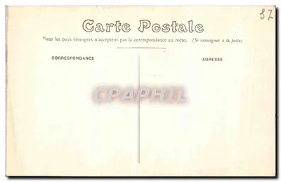 Tours — Torre Charlemagne — G B 32 — Verso