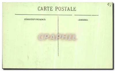 Tours (Indre-et-Loire) — Ingangspoort van de Kapel der Minderbroeders (vandaag kapel van het Lyceum Descartes) — uitgever LL — Achterkant