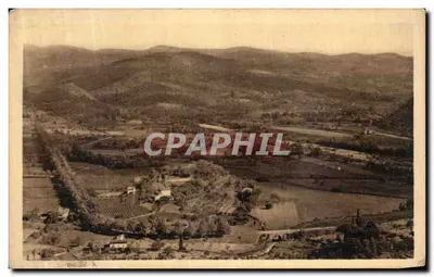 As Cévennes Pittorescas — Anduze, Vale da Bahou — Editor M. Mazel