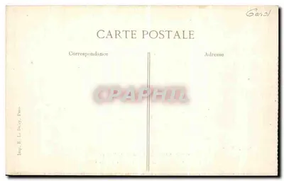 Saint-Maximin — Facha de la Basílica — Agnel, editor — Reverso