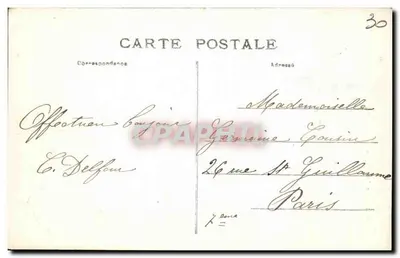 Nîmes - Tourmagne — ruiny starego budynku — kolekcja Ambae-Plos, Nîmes — Rewers