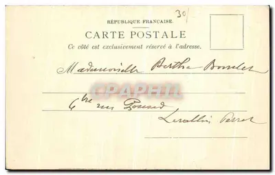 Nîmes — Statua Alphonsa Daudeta — Maison Universelle, Nowe Galerie, Nîmes — Rewers