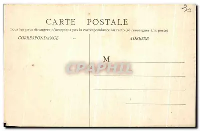 Nîmes — Maison Carrée i Teatr — B. F. Chalon-saône, nr 2 — Rewers