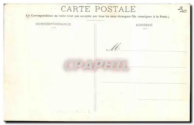 Nîmes. Zbiór ogrodu Fontaine — Wydawnictwo Granier et Pilon, nr 69 — Rewers