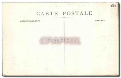 Nîmes - Jardin de la Fontaine (Les Bains Romains) — wydawca nieznany, numer serii 4824 — Rewers