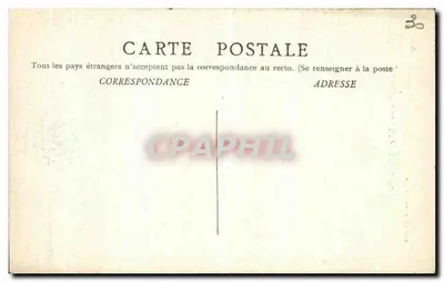 NIMES — Statua Alphonsa Daudeta — B. F. CHALON-S-SAONE — Rewers