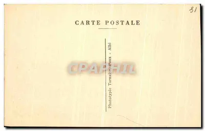 Toulouse - Capitole. Front — La Haute-Garonne Illustrée, wydane przez Phototypie Tarnaise Poux - Albi — Rewers