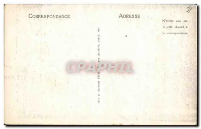 Toulouse — Katedra św. Serwina — Chrystus Bizantyjski — N° 38 — Rewers