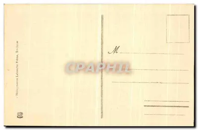 Bilhete postal antigo Saint Bertrand De Comminges Porta Ogivale No Cloître — Verso
