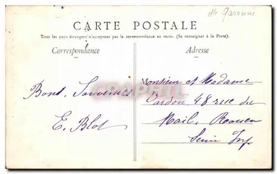 Toulouse — Brug Saint-Michel — Uitgever R. Publio & R. Ricaise — Achterkant