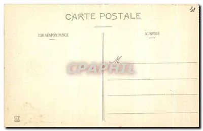 Luchon - O Gouffre de Bonneau — na estrada para a vallé do Lys — Fototipia Lahouche (1ère série) — Verso