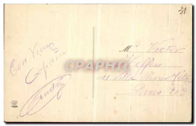 Ao redor de Aspet - O Cagire — La Haute-Garonne, 287 — Fot. Labouche Fr. - Toulouse — Verso