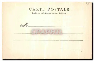 Kościół Świętego Etienne w Nevers — Nièvre — Hachette, seria, Paryż, Wyd. L. photo — Rewers