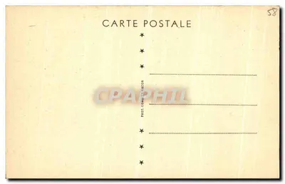 Nevers (Nièvre) — Dom w Echauguettes — Rue de la Loire, katedra w tle — Rewers