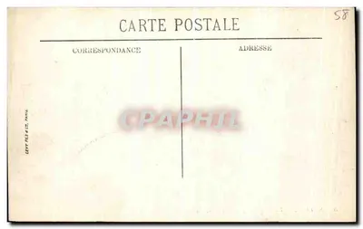 Nevers — Widok panoramiczny z katedry — LL. — Rewers