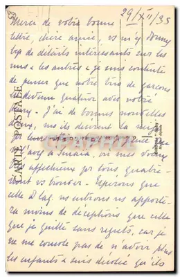 Nevers - Quai Amiral-Jacquinot i Wieża Goguin — Gaby, n°33 — Rewers