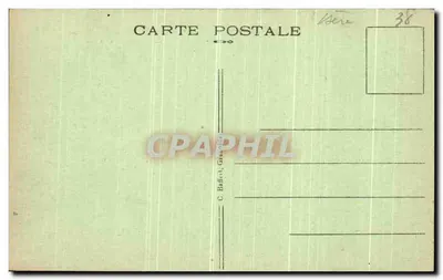 Lago do Sentier de La Pra — Dauphiné — BELLEDONNE — Cume Robert — n°522 — Verso