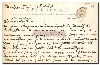 Graisisvaudan — Święty Bernard z Touvet i Aup du Semit — C. Baffert, Grenoble, n°246 — Rewers
