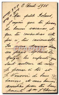 Dauphiné - Dolina Vénéon - Jezioro Lautivel — E.R. n°748 — Rewers