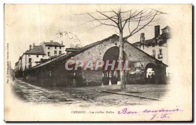 Crémieu - As velhas Feiras — Pap. J. Grivoz, Crémieu (Savoie)