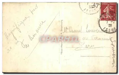 Le Coolidge i Nivé górny — 296 — wydawca Real-Photo A. P. Straßburg — Rewers