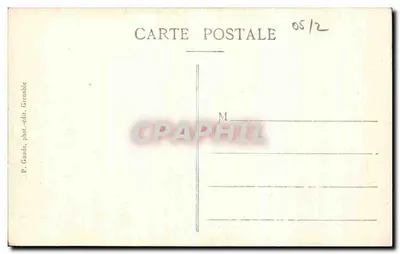 La Mure — Ogólny widok — P. Gaude, fot.-wyd. Grenoble — Rewers