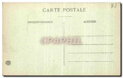 Allevard-les-Bains (Isère) — Torre do Treuil — Editor: Dauphiné, n° 2844 — Verso
