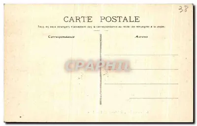 La Perrière, a Ste-AGNÈS (Isère) — vista di una casa con un uomo — Verso