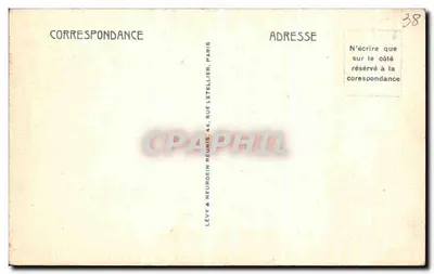 Vizille — O Castelo e a Pequena Lagoa — LL — Verso
