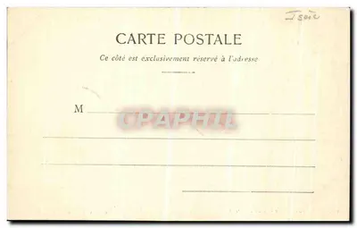 Vizille - Spadzista - Park Zamku — Cliché A. V. L. Pons, wydawca Grenoble — Rewers