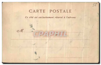 Kasteel van Vizille — De Poort van de Connétable — H. Vigier, China & Japan, 19, Avenue de la Gare, Grenoble — Achterkant