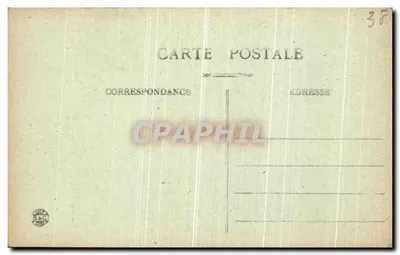 Ingang van het Woestijngebied - Waterval van de Guiers — Weg naar de Grande Chartreuse — CI. A.V. n°369 — Achterkant