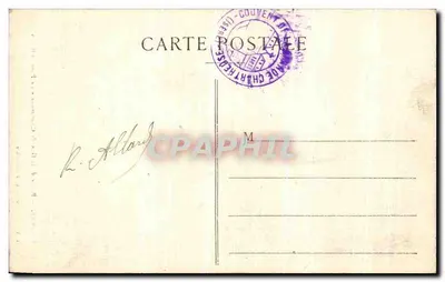 Dauphiné — Rota da Grande Chartreuse — O Ponte St-Bruno — CL A. V. — Coleção L. P. Grenoble — Verso