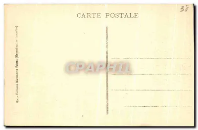 Grenoble - Ogólny widok - rzeka Isère i Moucherotte — Rewers