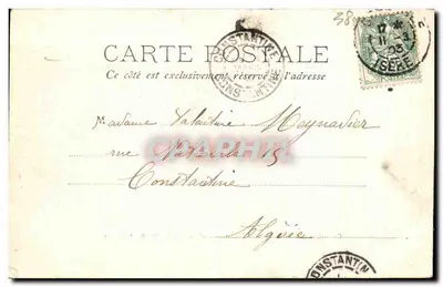 Grenoble — Le Pont de l'Esplanade et le Moucheroitte — Papeterie des Alpes Eug. Robert, Grenoble — Verso