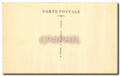 Massif da Chartreuse — O Pas du Frou — A. Houtier, Grenoble — Verso