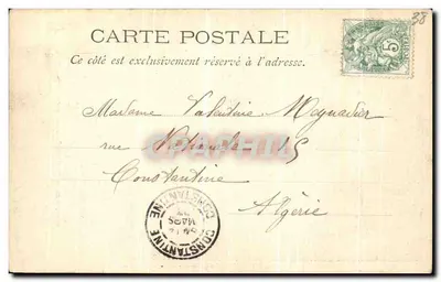 Grenoble — Fontaine du Lion par Sappey — Eug. Robert, Grenoble — Rewers